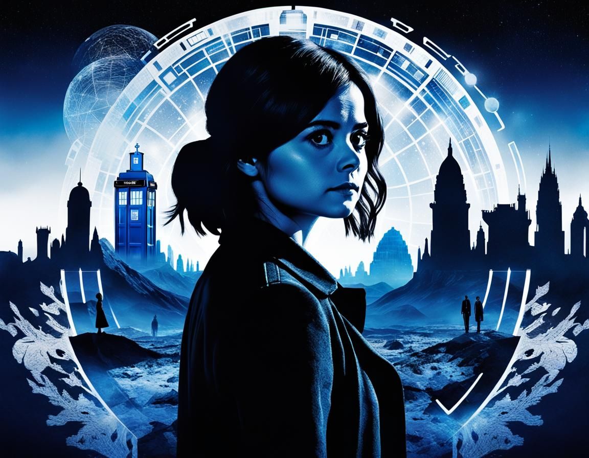 Clara Oswald Double Exposure: Desert and Ice City