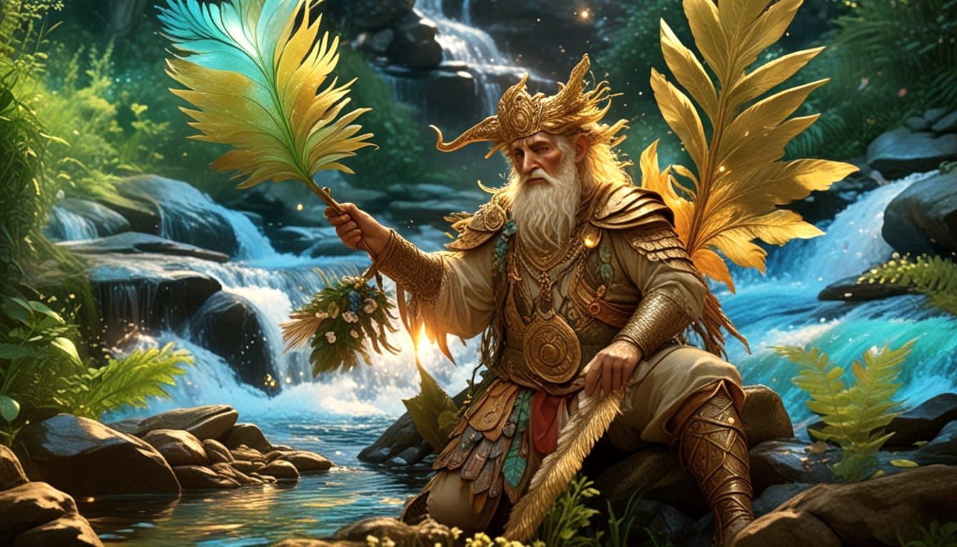 Enchanted Forest: Pan's Golden Stream