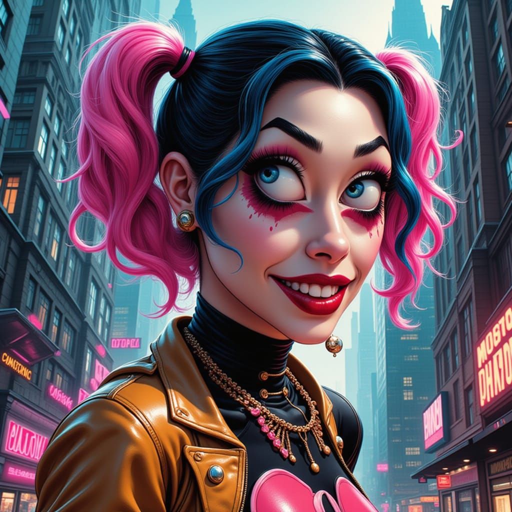 Doctor Harlene Quinzell<lora:Harley Quin:1.0>