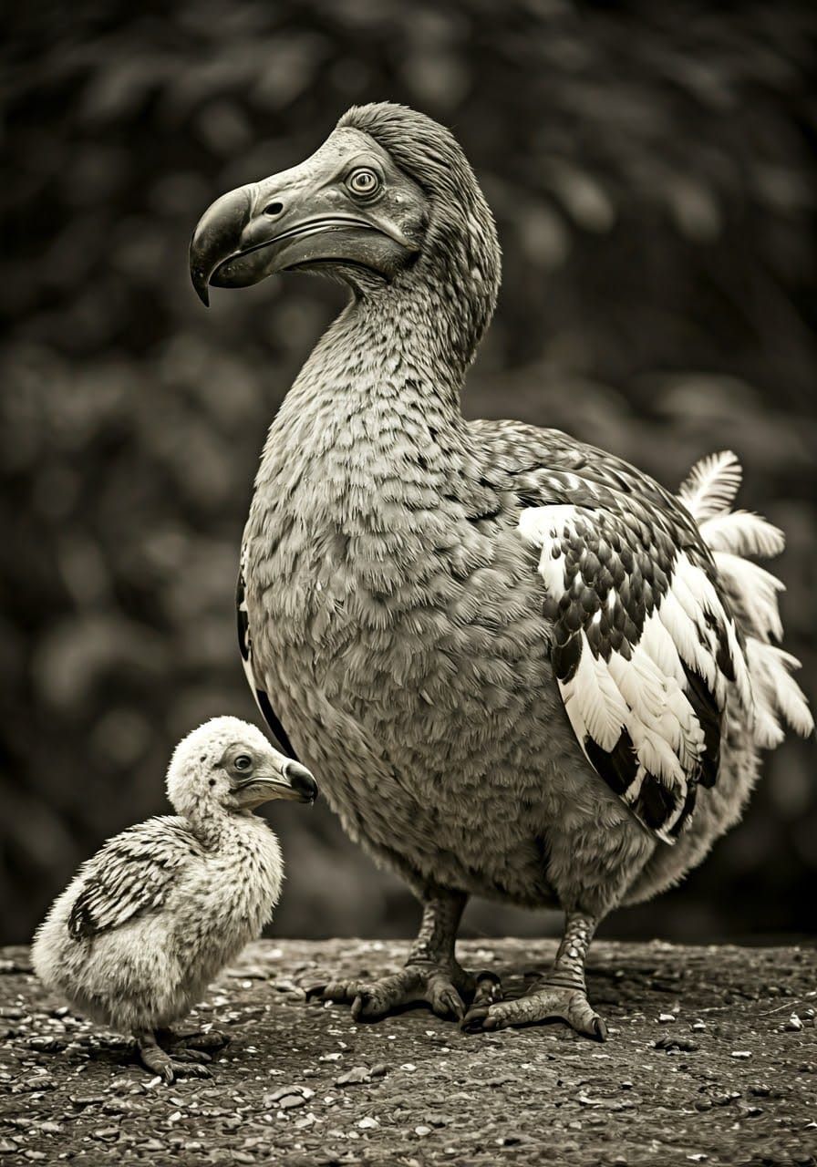 An extinct Dodo bird