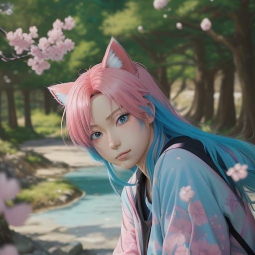 Surreal Anime Girl Captured in Stunning Detail