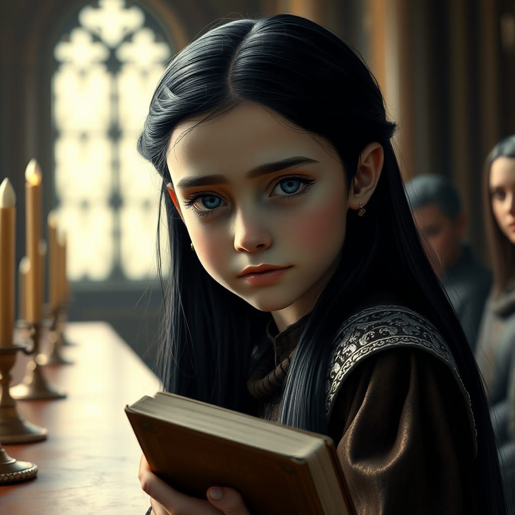 Shireen Baratheon Portrait in Hyperdetailed Digital Art