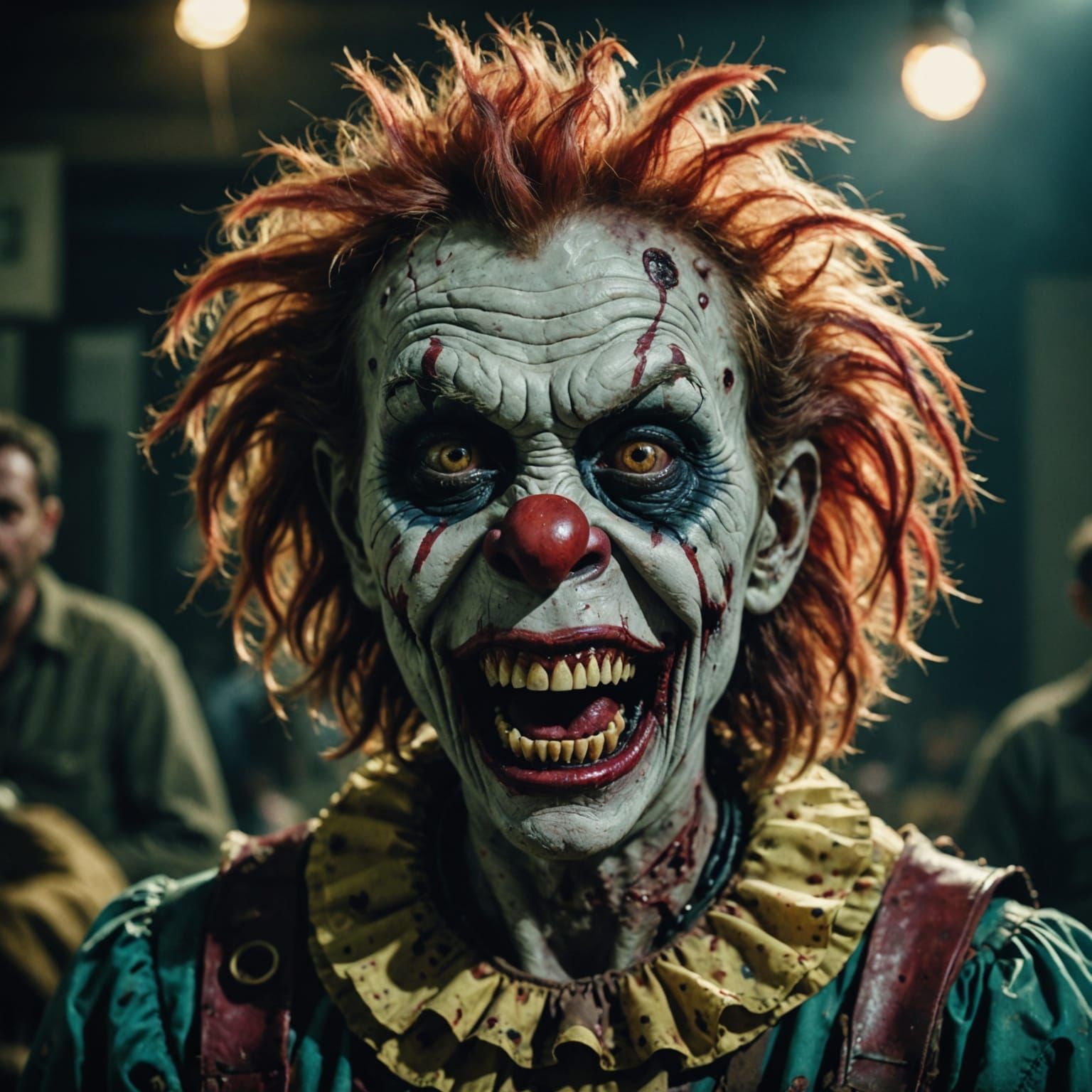 Maniacal Zombie Monkey Horror Film Star