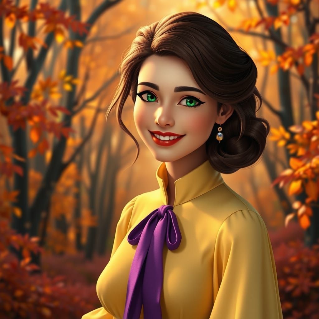 Jane Porter in Autumn Wonderland