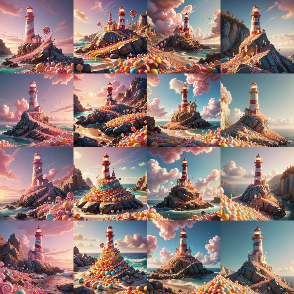Candy Lighthouse