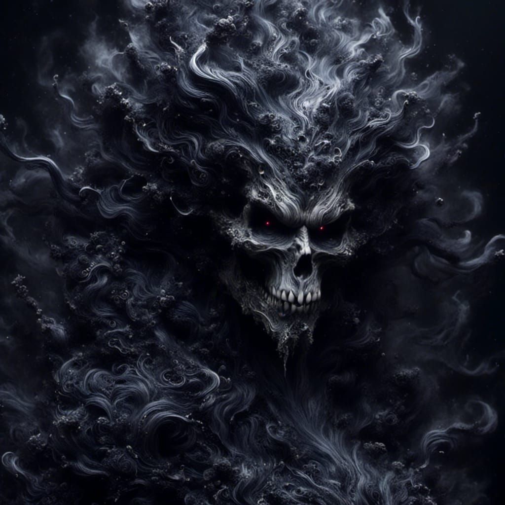 Hellion Hag Witch in Dark Fantasy Style