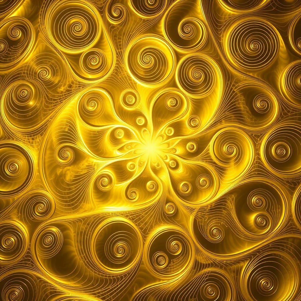 Golden Ratio: Perpetual Motion Op Art