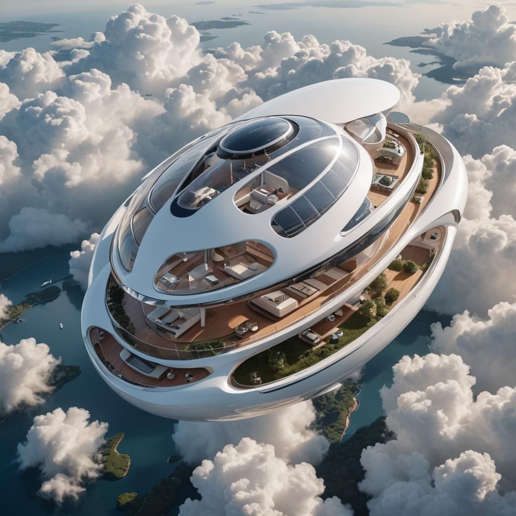 No one knows that my house is flying!