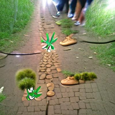 AI Generated Weed Walk