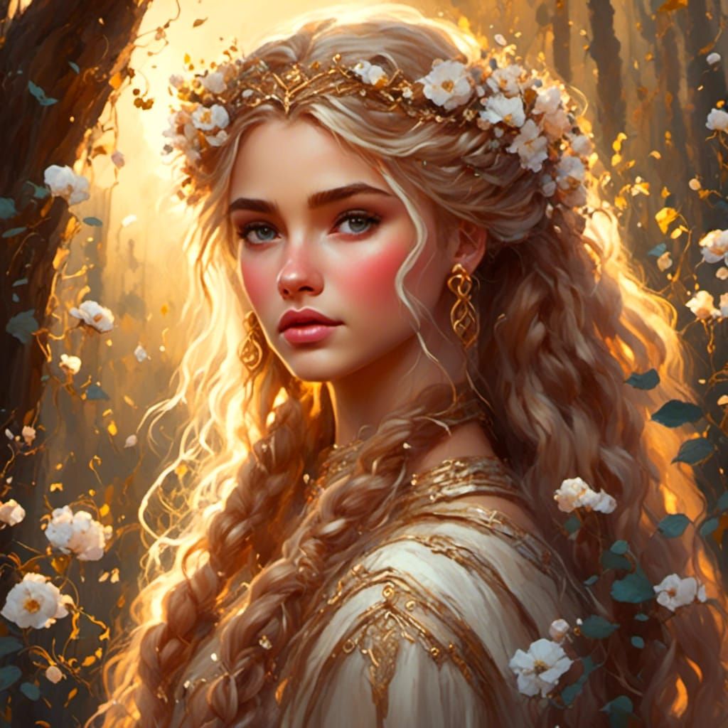 Portrait of an Arthurian princess