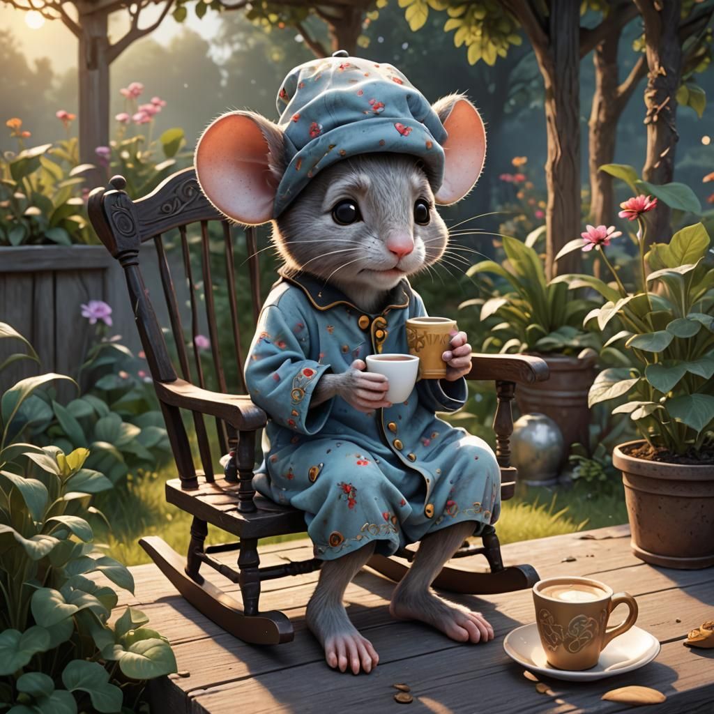 i'd Better Not Rock I'll Spill Our Tea And Coffee