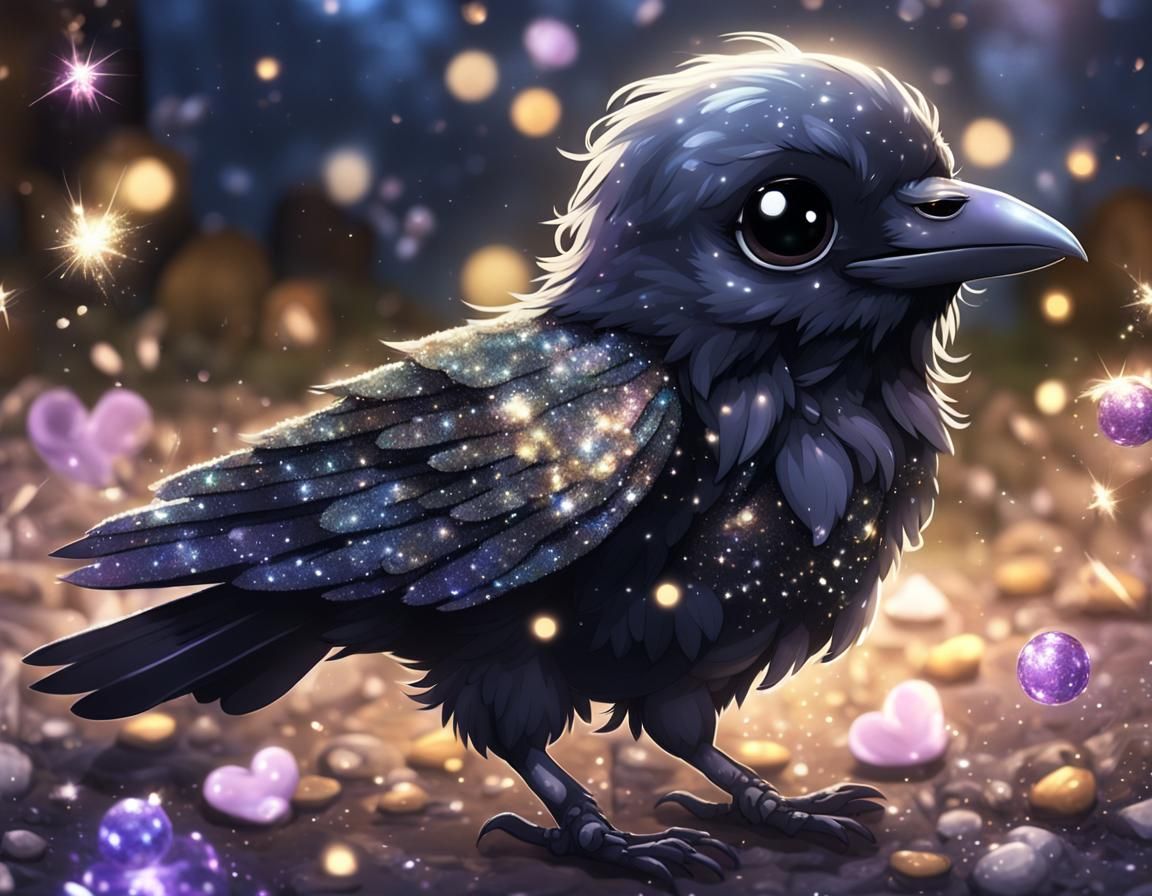 Sparkly Crow (Charest Prince's Cutie Patooties/Little Spooki...