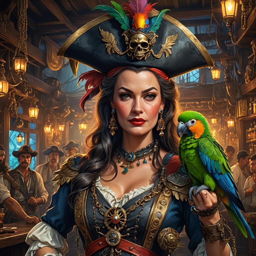 Wizard Crafting Magic Formula in Fantasy Art