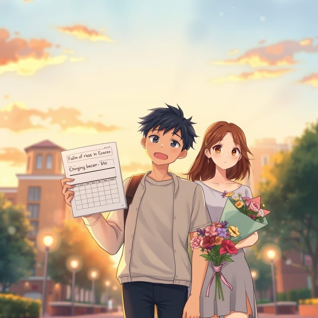 Young Man's Bittersweet Victory in Love and Academia