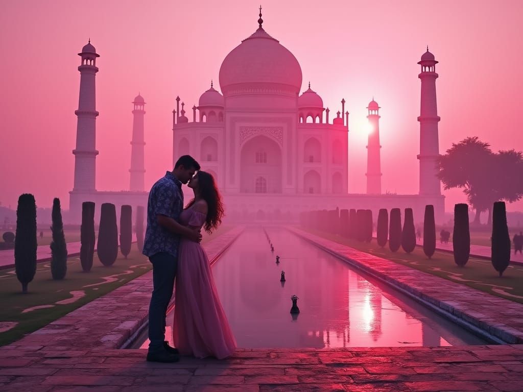 Pink Taj Mahal