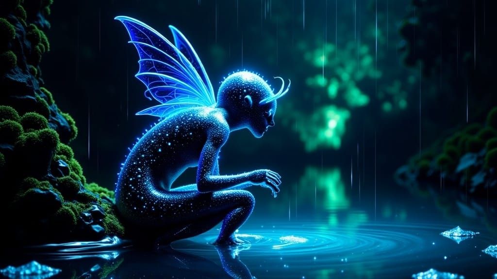 Bioluminescent Night Life