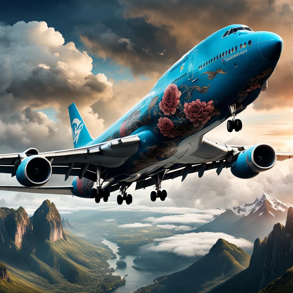 Boeing Jumbo Jet 747 limited edition