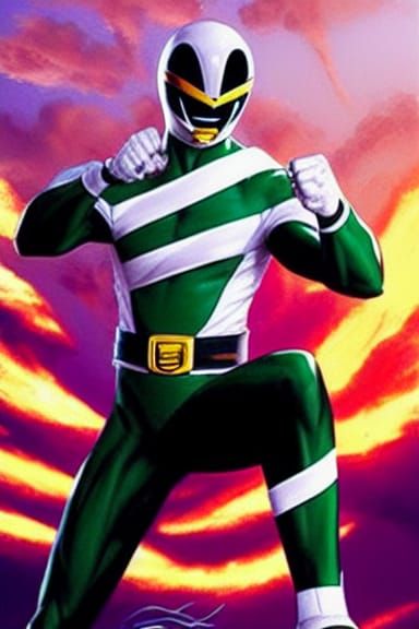 Power Ranger: Tommy Oliver, Digital Art