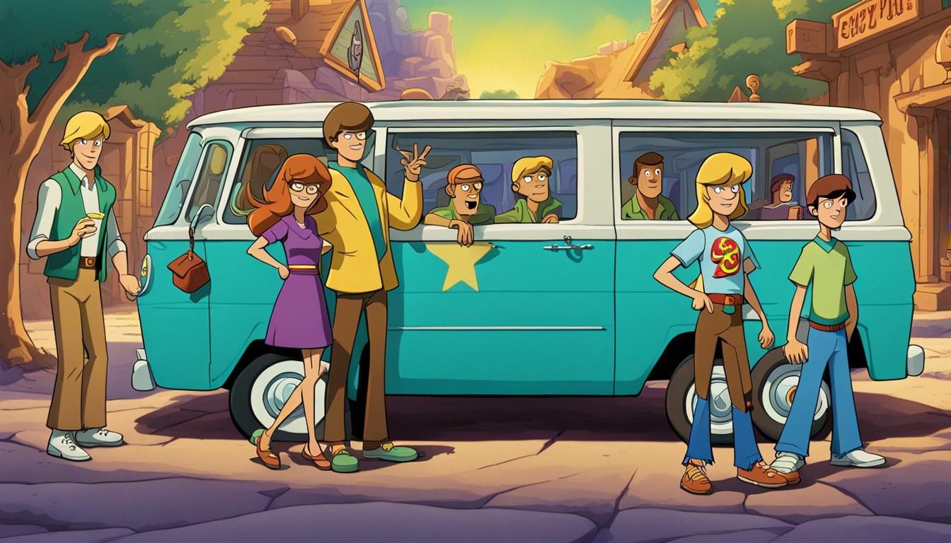 Scooby-Doo Cult Scene: Mystery Incorporated Portrait