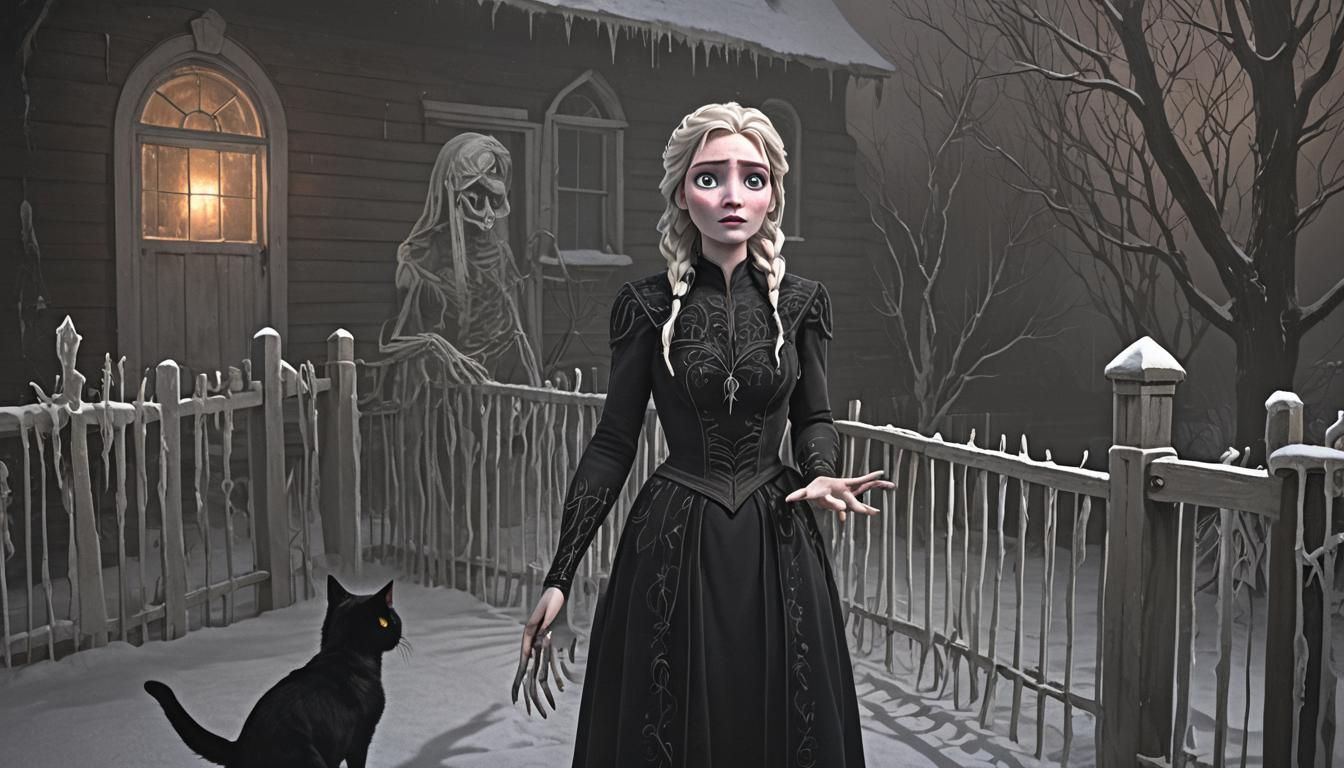 Eerie Encounter: Woman Confronts Ghostly Apparition