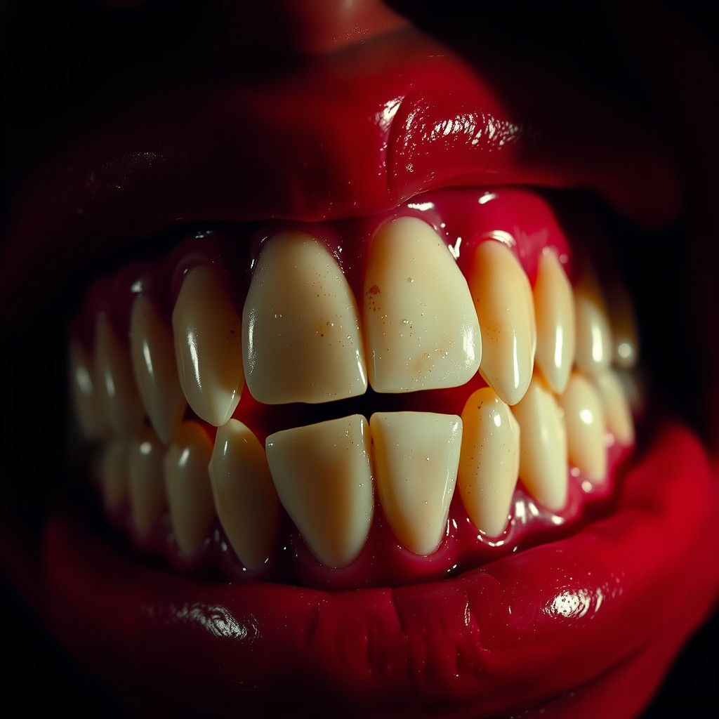 Gothic Macabre Portrait in Dark Autumnal Colors