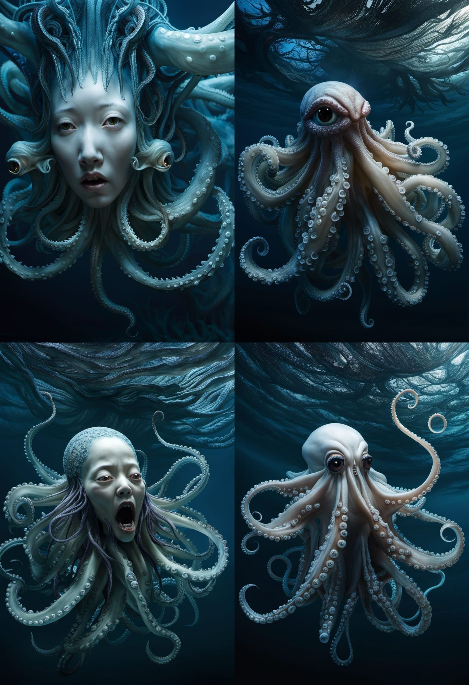 🦑 Giant Supernatural Squid 🐙