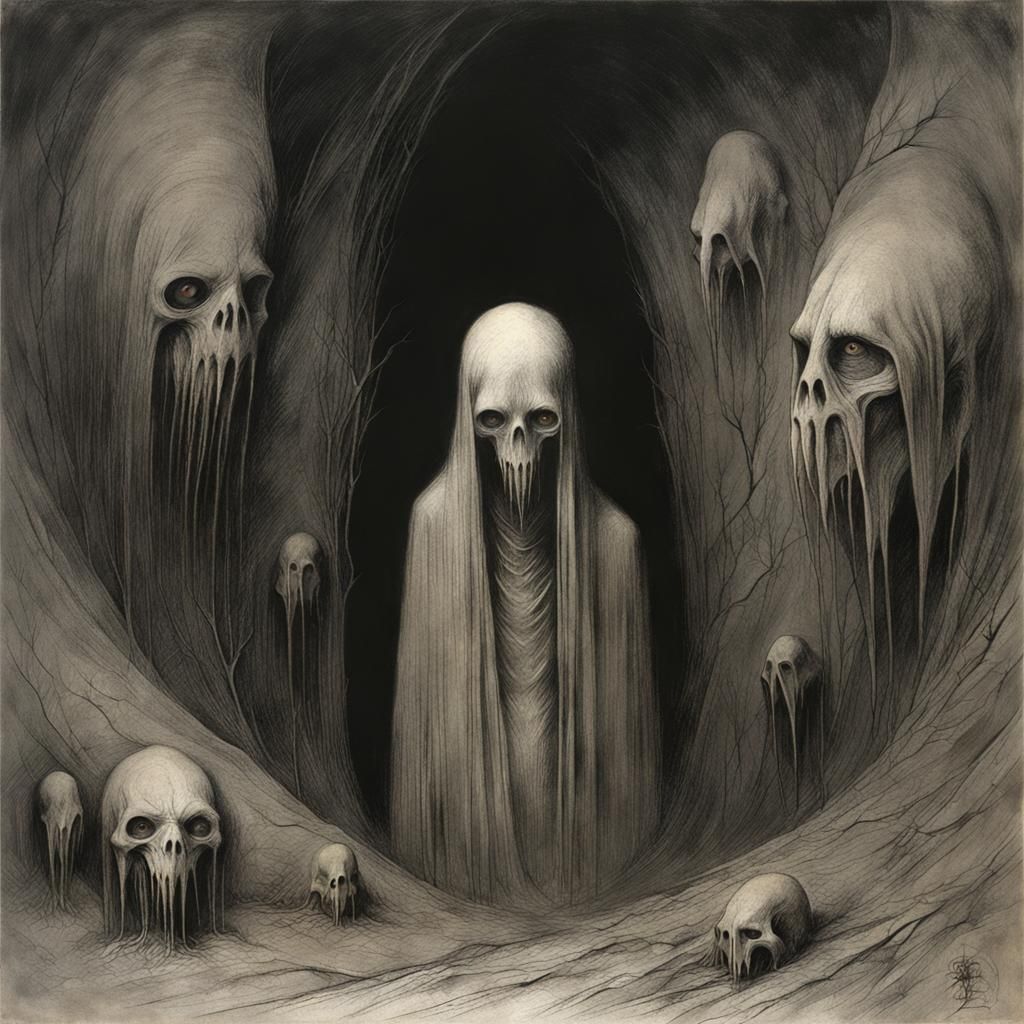 Grimdark Scene Inspired by Dark Age Masters