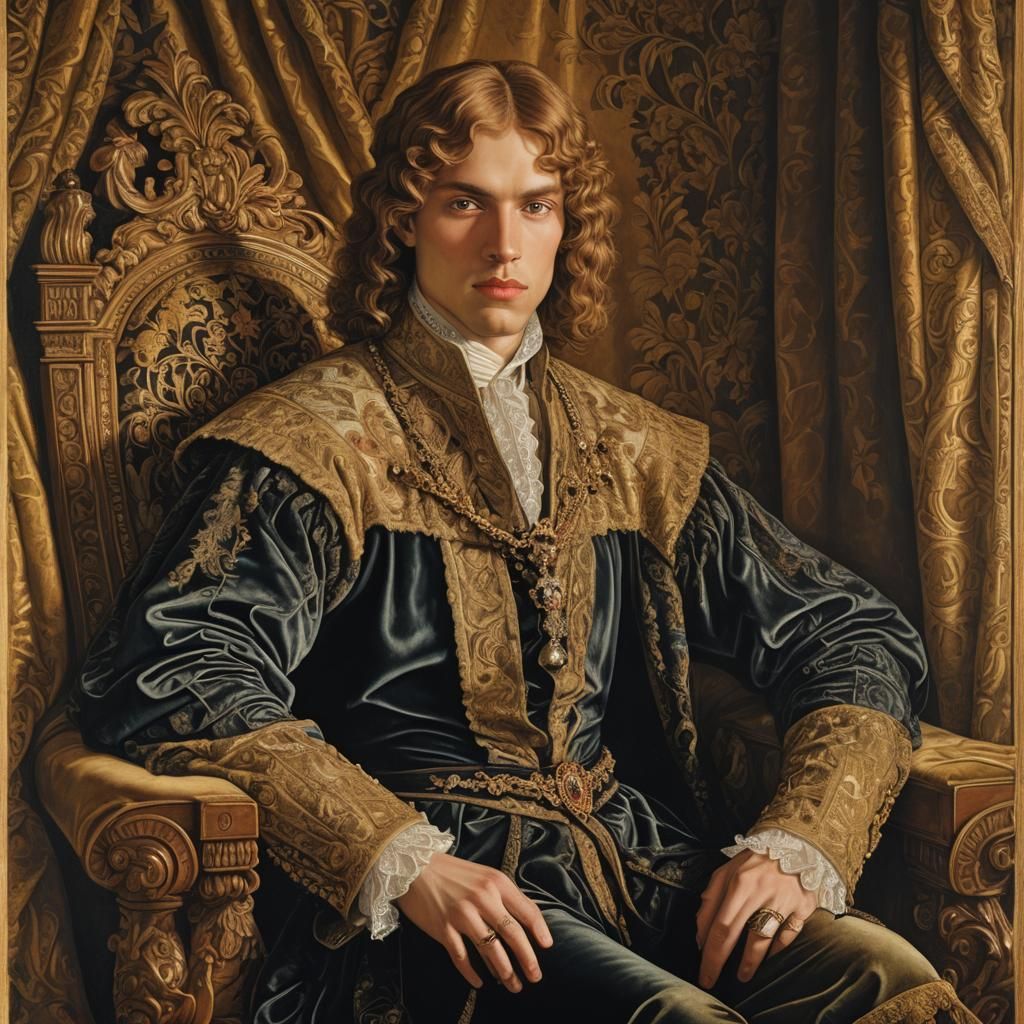 Albrecht Dürer (Northern Renaissance)
A young man portrait i...