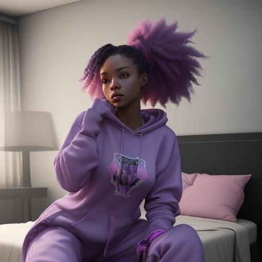 Confident Woman Posing in 3D Game Cinematic Style