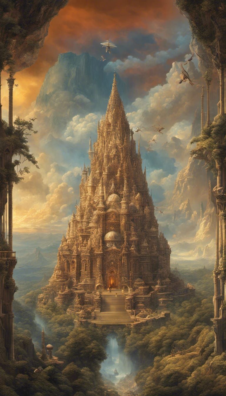 Joseph Campbell: Epic Cinematic Digital Matte Painting