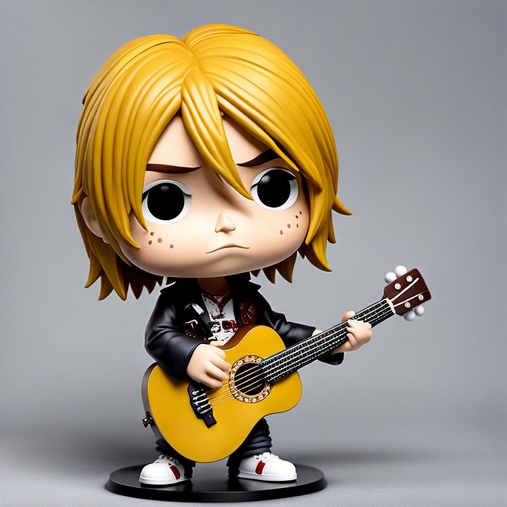 Kurt Cobain (MTV Unplugged) Bobblehead v2 🎙️
