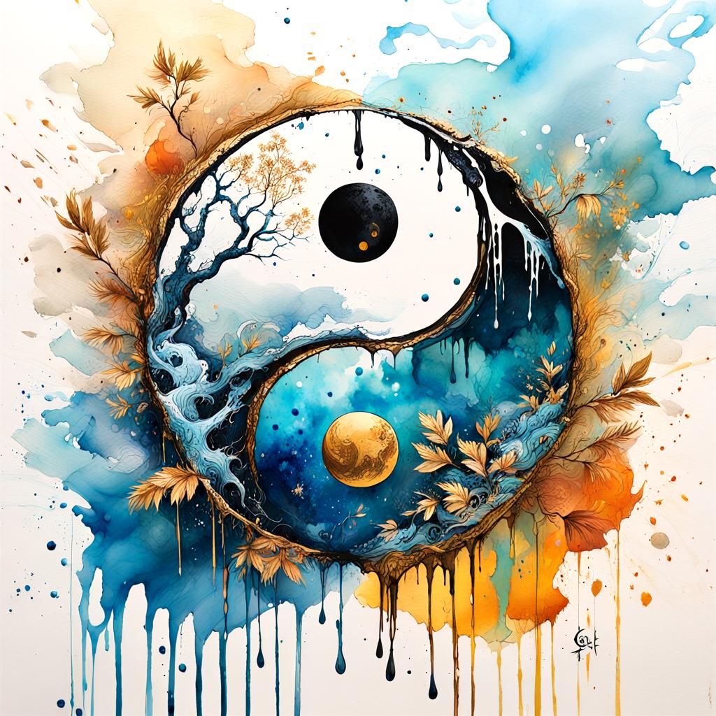 Yin Yang Summer and Winter