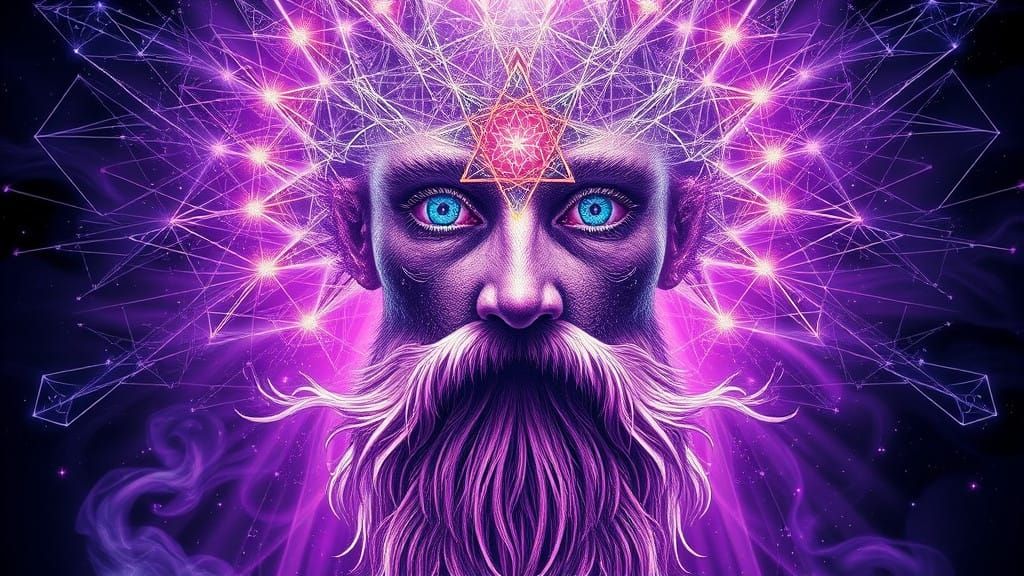 Cosmic Architect Emerges through Crystalline Lattices of Pur...