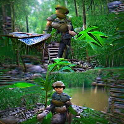 Tranquil Vietnam Landscape: A Peaceful Vista