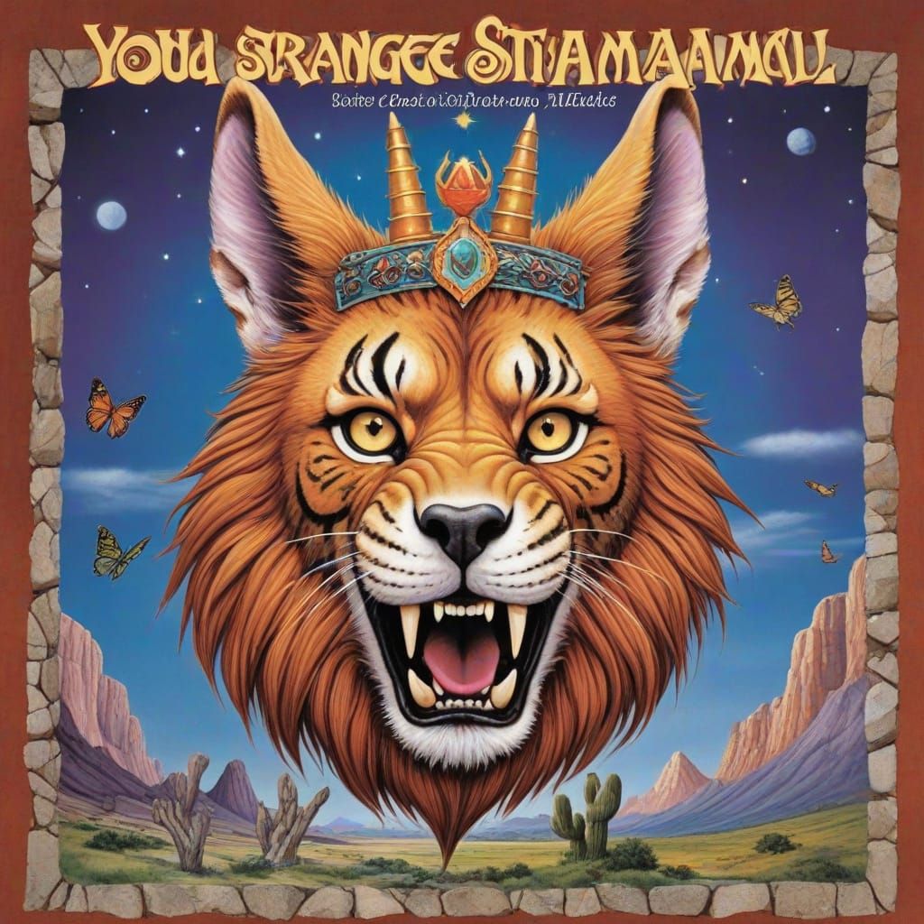 Abstract Album Art: Strange Animal