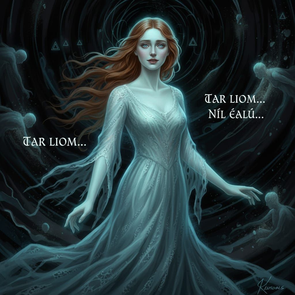 Lonely Irish Spirit Entices, Torments in Dark Void