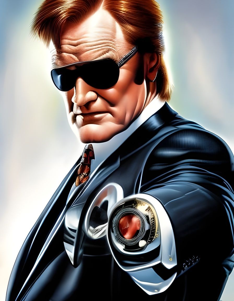 Minimalist Portrait of Man in Black Jacket