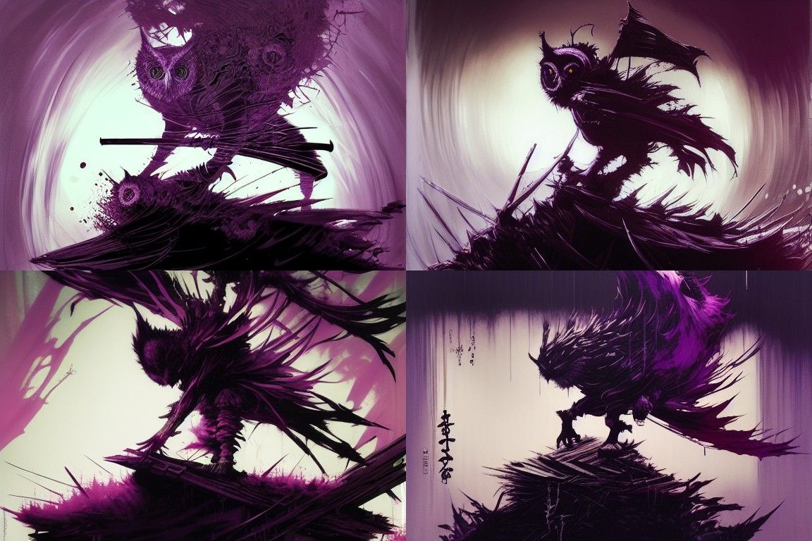 Ronin Calm in Shinto Rage: A Hyperrealistic Japanese Concept