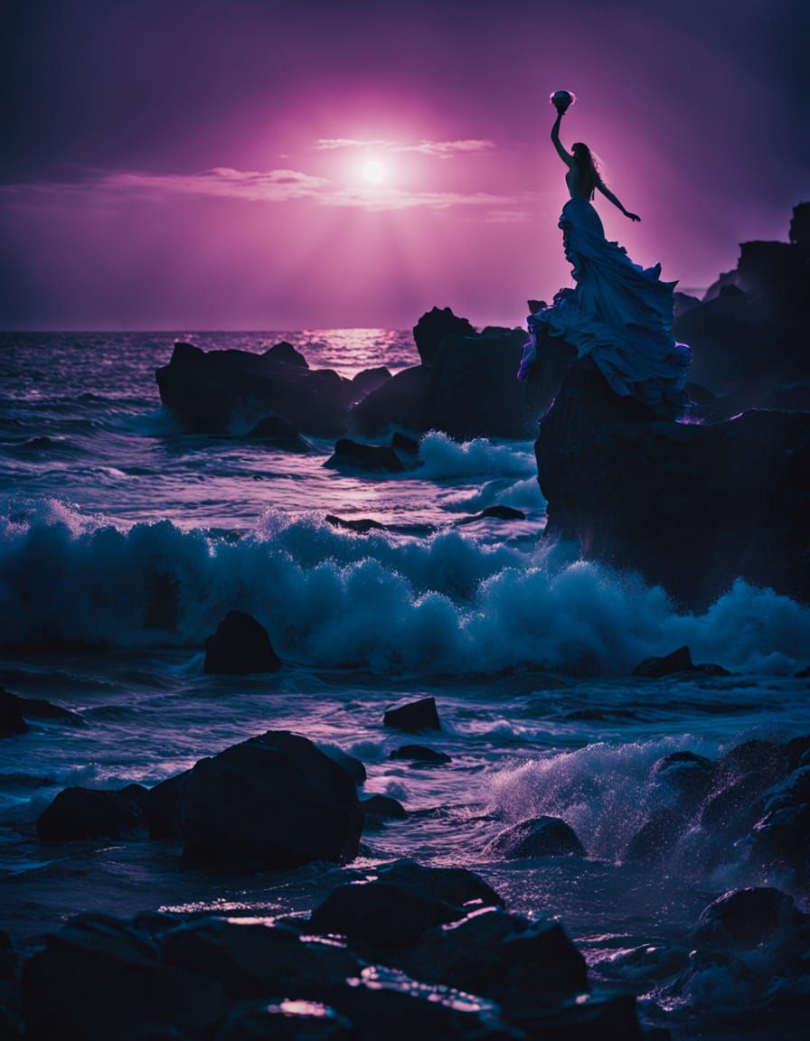Sculpture Ocean goddess