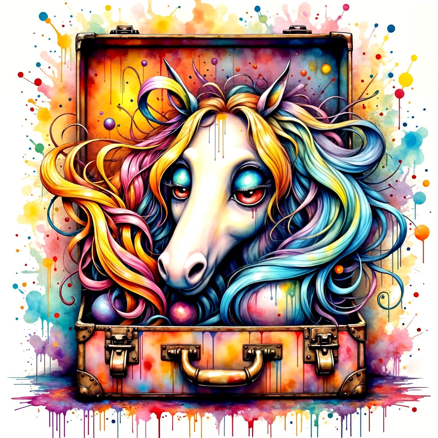 A Golden Treasure Chest Radiates Luxurious Splendor