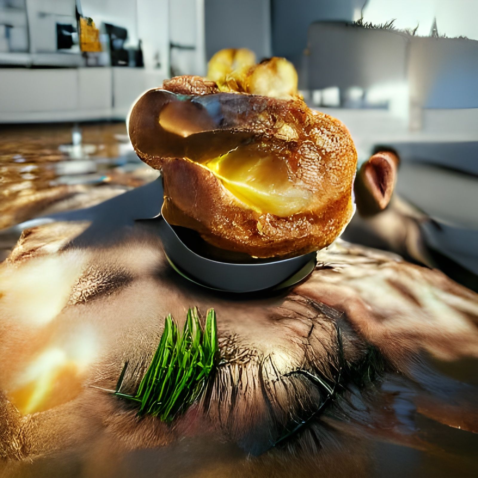 Hyperrealistic 3D Yorkshire Pudding Ripper