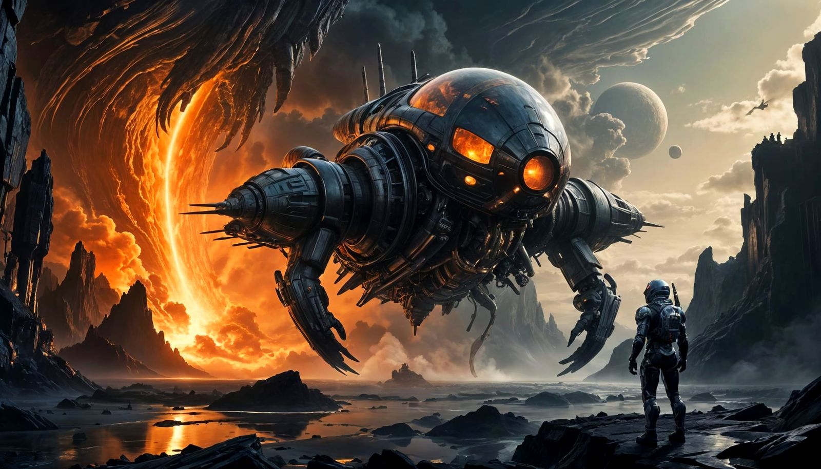 Epic Sci-Fi Countdown: A Futuristic Farewell