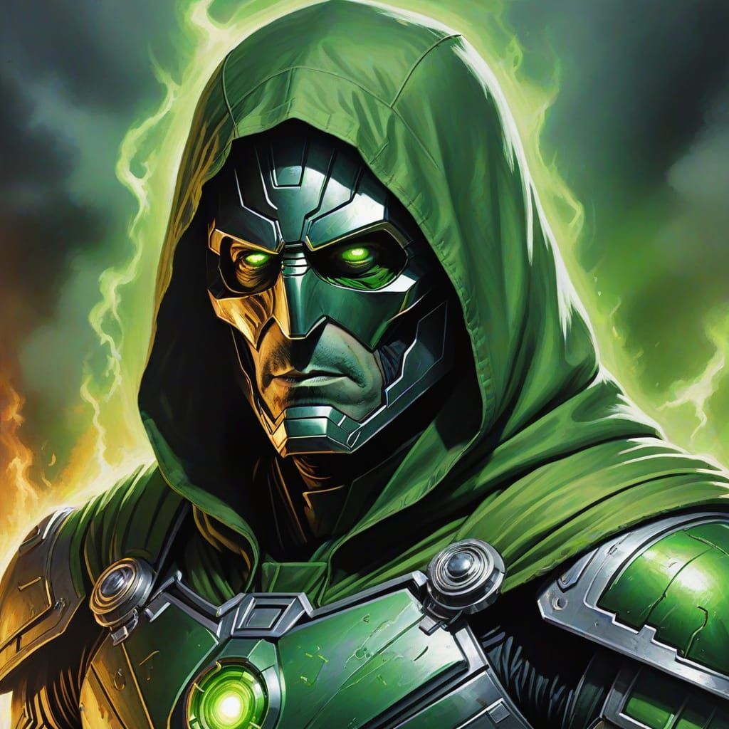 Robert Downey Jr. as Doctor Doom: Ominous Post-Apocalyptic H...