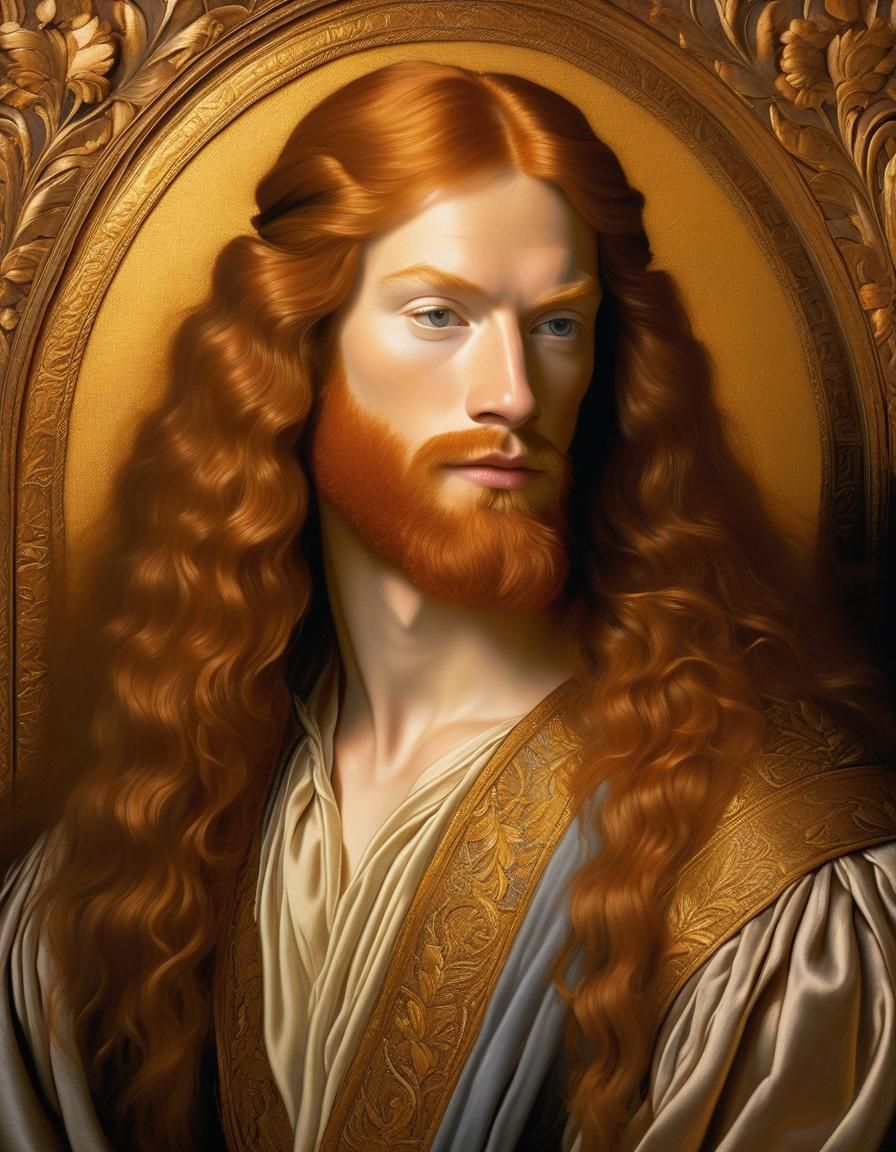 Ginger man by Leonardo da Vinci