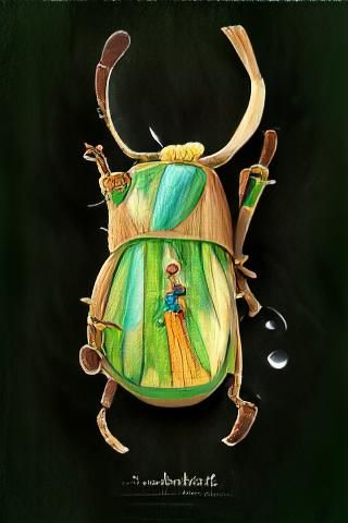 AI-Generated Beetle Image