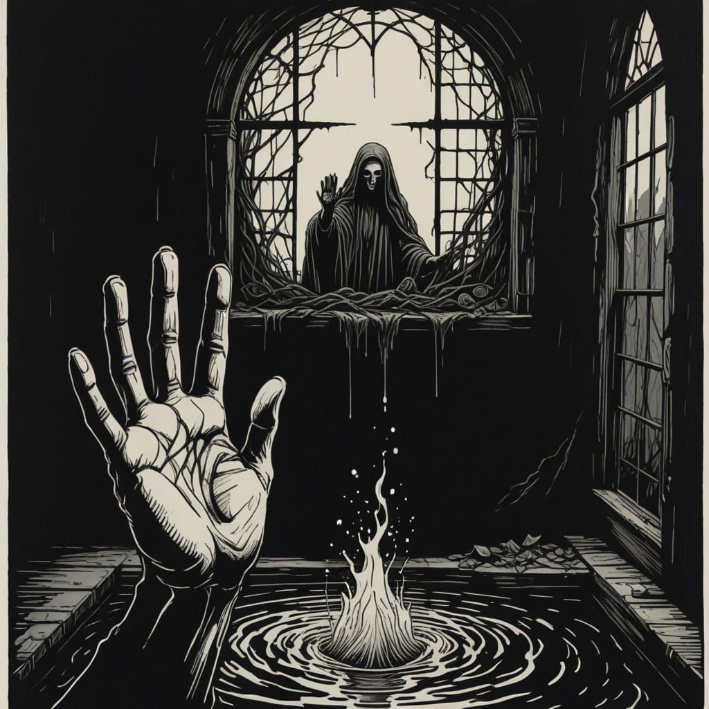 Apocalyptic Fantasy in Dark Academia Style