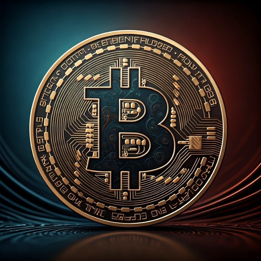 Carp Crypto Coin in Fantasy Concept Art Style