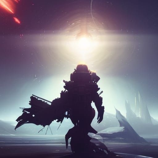 Hyperdetailed Outer Space Concept Art in 8K