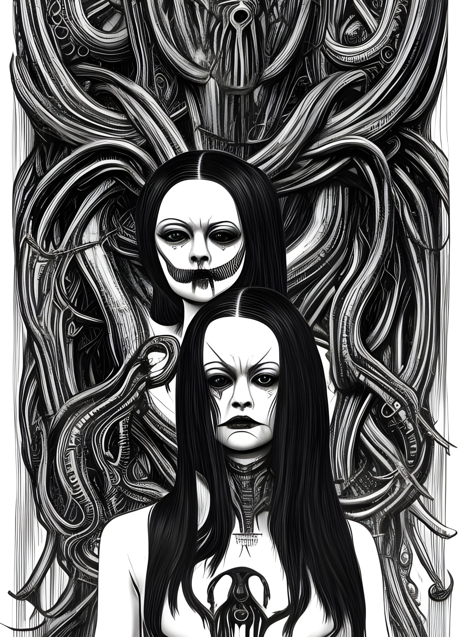Wednesday Addams as Lovecraftian Horror