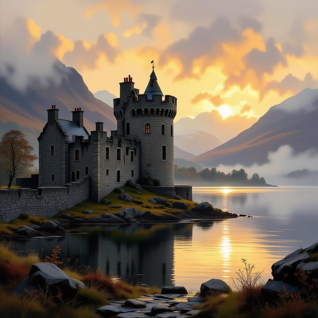 Duntrune Castle, Scotland: A Landscape Masterpiece